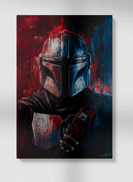 Mando - Star Wars Canvas Prints