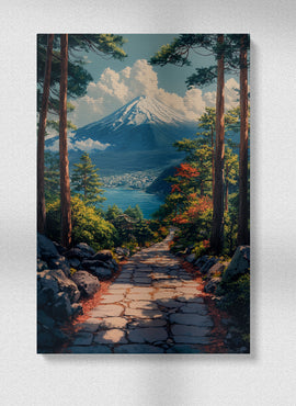 Harmony at Mount Fuji Canvas Art