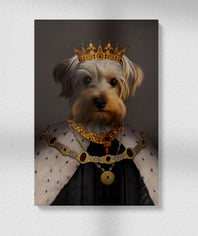 Crowned King - Custom Pet Portrait