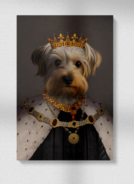 Crowned King - Custom Pet Portrait