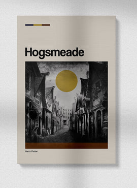 Enchanting Hogsmeade Village Poster