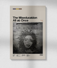 The Miseducation Retro Vintage Poster