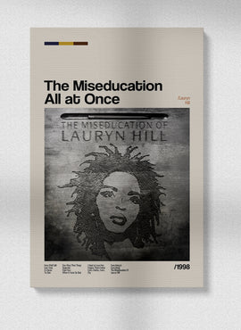 The Miseducation Retro Vintage Poster