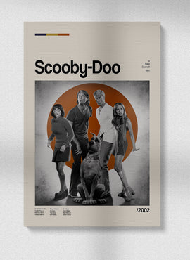 Scooby-Doo Retro Vibes Poster